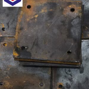 ورق اتصال 200x200x6 جهت اتصال ملحقات باربر به سازه