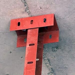قطعه کشویی متصل‌کننده وادار به زیر تیر  17*10