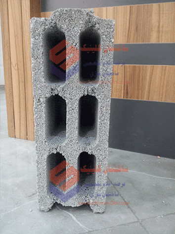 بلوک سیمانی سبک سه جداره عرض 15 (تمام اتوماتیک) استاندارد - تصویر 4