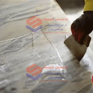 رزین و چسب پشت سرامیک و  سنگ | تک جزئی | مسلح سازی