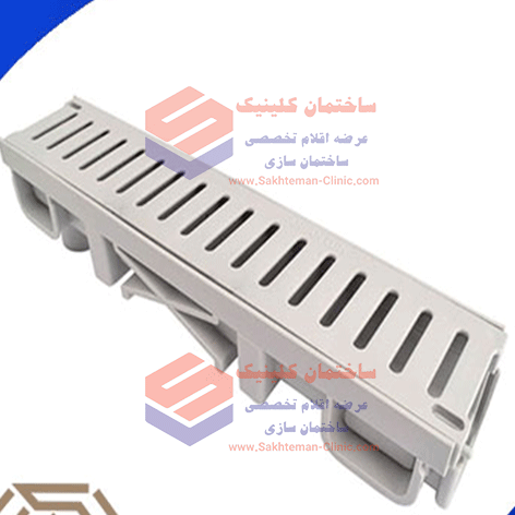 کانال پلی آمید با گریل پلی آمید | گاتر آبرو پیشساخته | ابعاد 6*7 - تصویر 2
