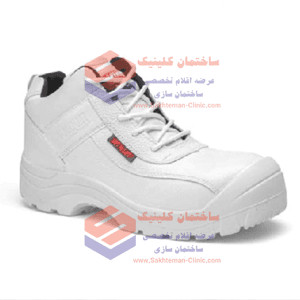 کفش ایمنی یحیی مدل 999 | Super 3M سفید | چرم طبیعی