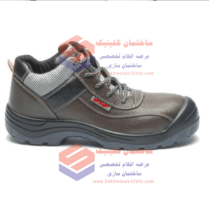 کفش ایمنی یحیی مدل 999 | Super 3M قهوهای | چرم طبیعی