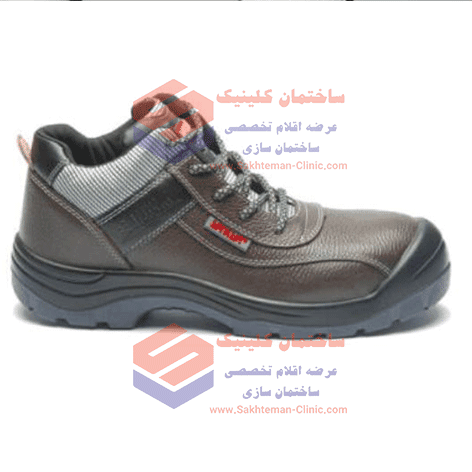 کفش ایمنی یحیی مدل 999 | Super 3M قهوهای | چرم طبیعی