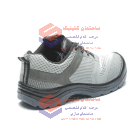کفش ایمنی بافتی یحیی مدل 589 طوسی - تصویر 3