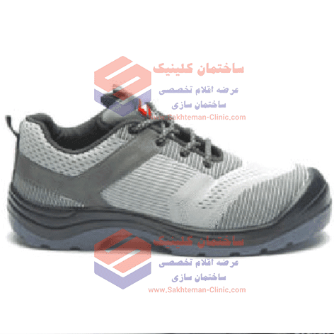 کفش ایمنی بافتی یحیی مدل 589 طوسی - تصویر 4